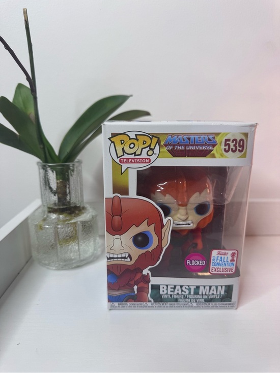 Funko Other - Funko Pop! Masters of the Universe Beast Man #539 flocked fall convention exc